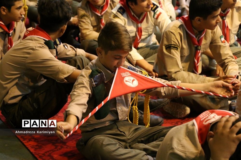 در حاشیه اردوی ملی پیشتازان پسر