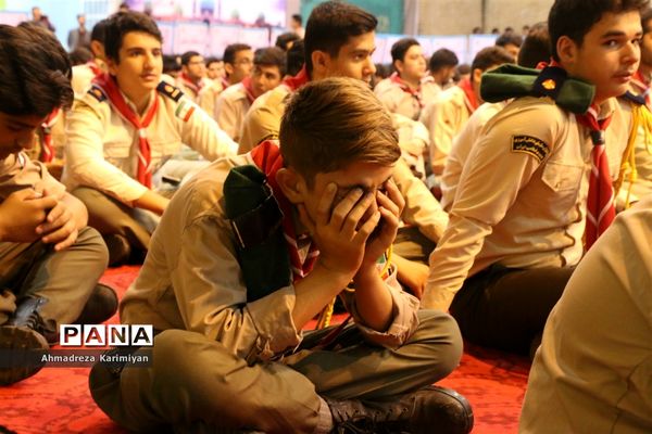 در حاشیه اردوی ملی پیشتازان پسر