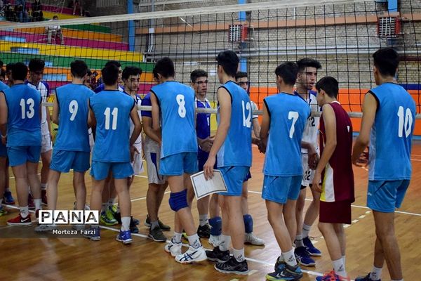 قهرمانی تیم  والیبال‌ البرز در سی‌و‌پنجمین دوره مسابقات دانش‌آموزی کشور