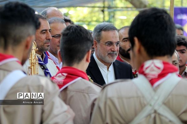 حضور وزیر آموزش و‌ پرورش در هشتمین دوره اردوی ملی پیشتازان