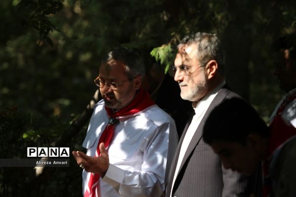 حضور وزیر آموزش و‌ پرورش در هشتمین دوره اردوی ملی پیشتازان