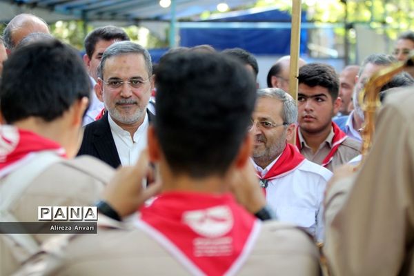 حضور وزیر آموزش و‌ پرورش در هشتمین دوره اردوی ملی پیشتازان