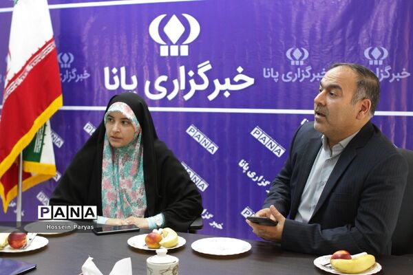 حضور علی شهری، مدیرکل تجهیز و نوسازی مدارس استان تهران، در خبرگزاری پانا