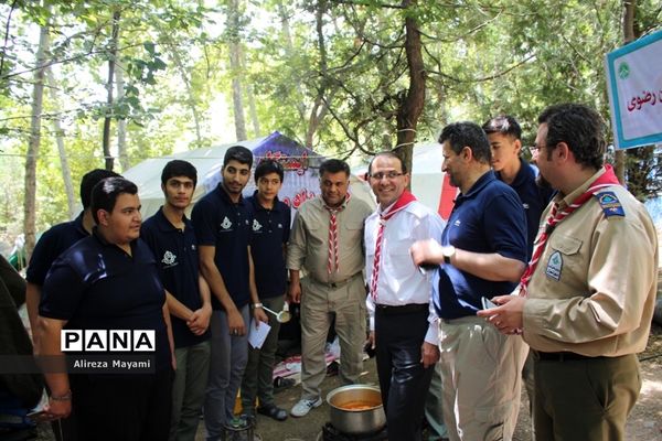 حضور پیشتازان خراسان رضوی در اردوی ملی