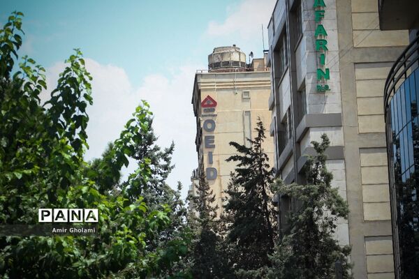 اطفا حریق ساختمان شرکت توسعه صنایع نفت قشم