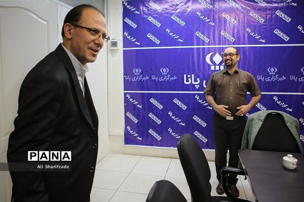 بازدید حجت نظری، عضو شورای شهر تهران از خبرگزاری پانا