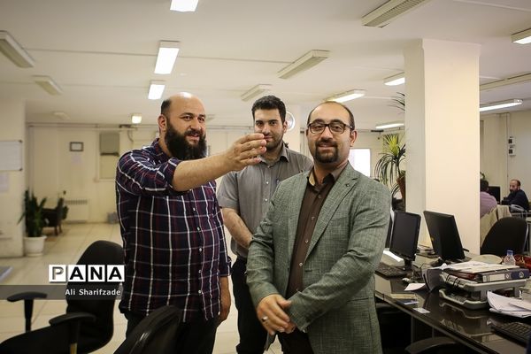 بازدید حجت نظری، عضو شورای شهر تهران از خبرگزاری پانا