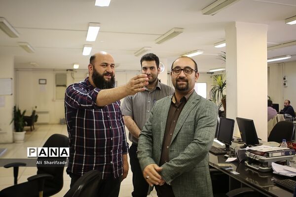 بازدید حجت نظری، عضو شورای شهر تهران از خبرگزاری پانا