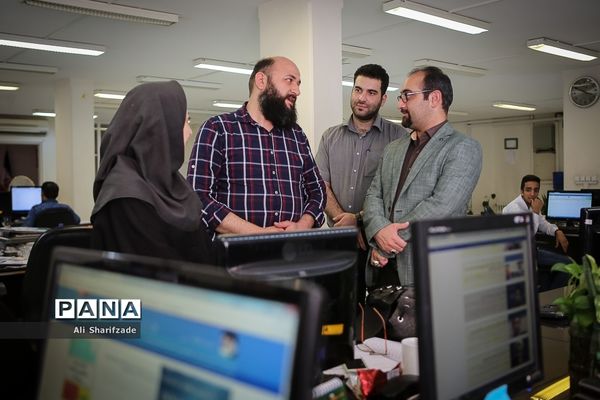 بازدید حجت نظری، عضو شورای شهر تهران از خبرگزاری پانا