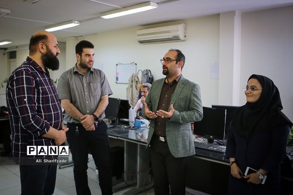 بازدید حجت نظری، عضو شورای شهر تهران از خبرگزاری پانا