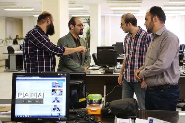 بازدید حجت نظری، عضو شورای شهر تهران از خبرگزاری پانا