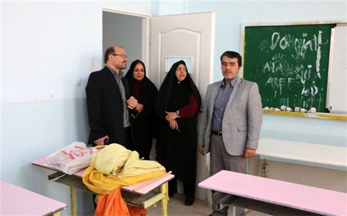 بازدیدمدیر آموزش و پرورش ناحیه یک شهرری  از واحدهای آموزشی