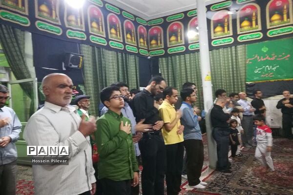 مراسم عزاداری شب شهادت امام جواد (ع) در بیرجند