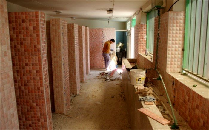 فعالیت های عمرانی مدارس جنوب تهران آغاز شد