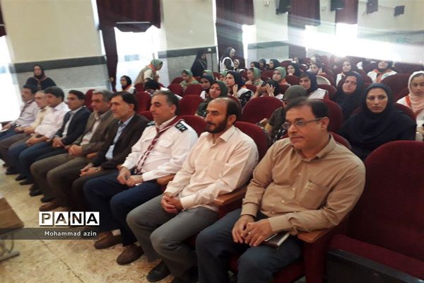 آیین افتتاحیه پیش اردوی پیشتازان دختر استان کرمانشاه