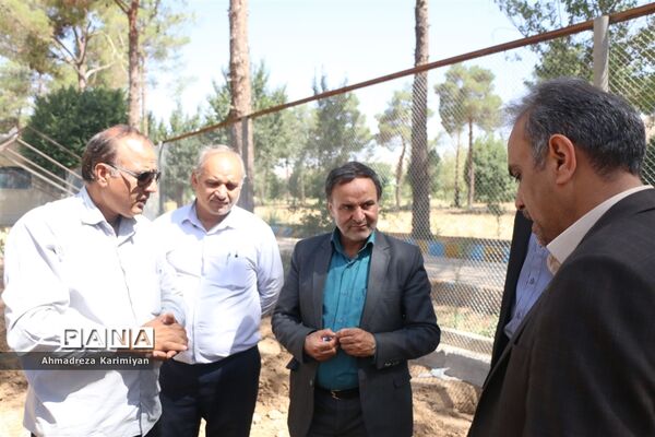 ایجاد باغ پرندگان در اردوگاه شهید آیت الله دستغیب شیراز