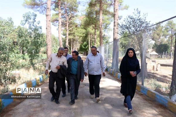 ایجاد باغ پرندگان در اردوگاه شهید آیت الله دستغیب شیراز