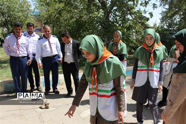 بازدید مشاورین مدیرکل از پیش اردوی پیشتازان دختر استان کرمانشاه