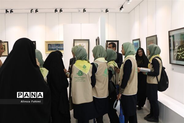 نمایشگاه نقاشی‌خط