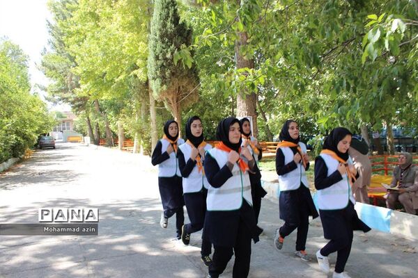 پیش اردوی پیشتازان دختر در کرمانشاه
