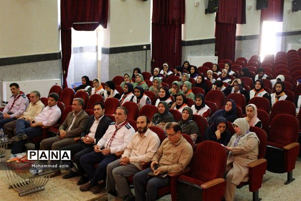 پیش اردوی پیشتازان دختر در کرمانشاه