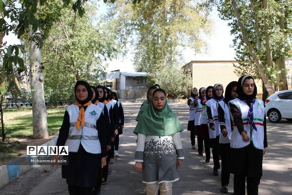 پیش اردوی پیشتازان دختر در کرمانشاه