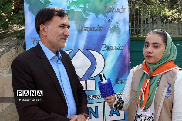 پیش اردوی پیشتازان دختر در کرمانشاه