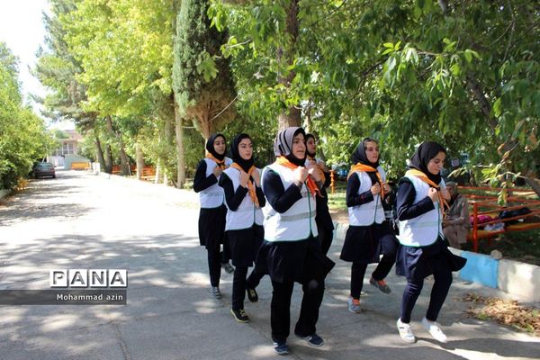 پیش اردوی پیشتازان دختر در کرمانشاه