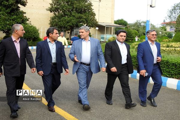 آیین افتتاحیه مسابقات ورزشی دانش‌آموزان پسر سراسر کشور در رامسر