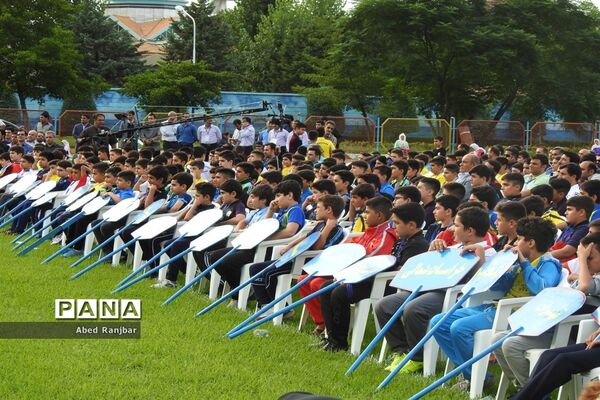 آیین افتتاحیه مسابقات ورزشی دانش‌آموزان پسر سراسر کشور در رامسر