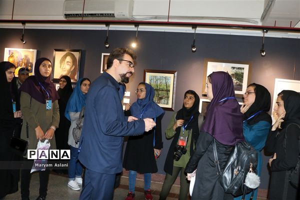 آیین گشایش نمایشگاه هنرهای دستی تجسمی دانش آموزان دختر سراسر کشور