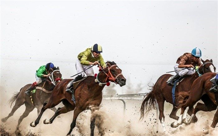 هفته هشتم مسابقات اسبدوانی تابستانه در بندرترکمن برگزار شد