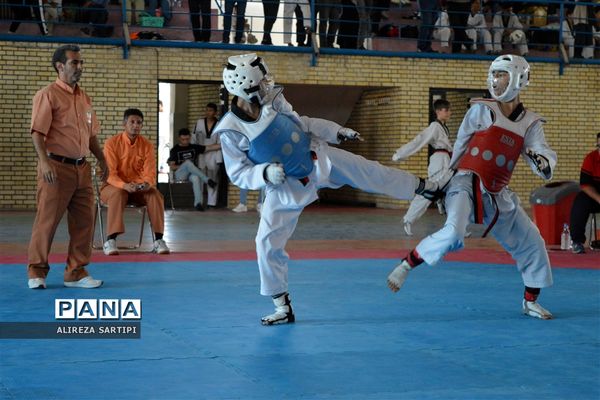 برگزاری مسابقات لیگ برتر تکواندو  خردسالان در شهر قدس