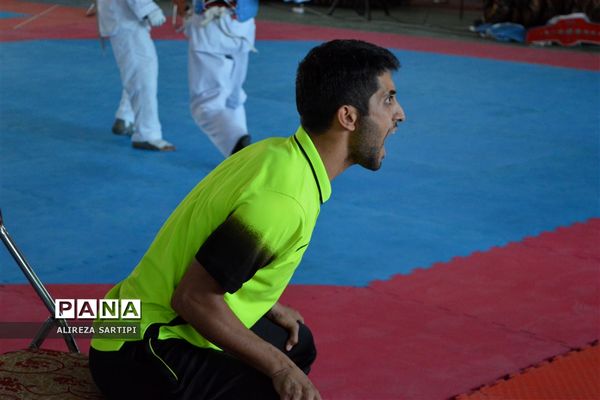 برگزاری مسابقات لیگ برتر تکواندو  خردسالان در شهر قدس