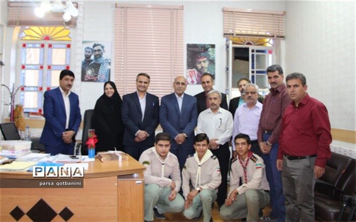دیدار و تجلیل از علی دهقان بهاء آبادی