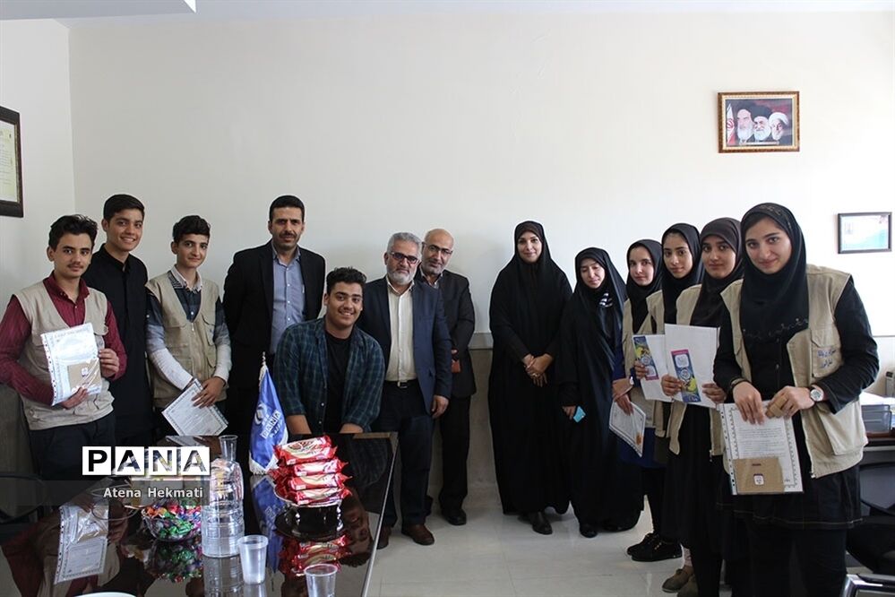 تقدیر مدیر سازمان دانش آموزی البرز از خبرنگاران پانا به مناسبت روز خبرنگار