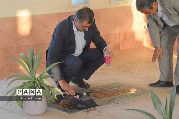دیدار و تجلیل از آزاده فرهنگی سید جواد حسینی مقدم روستای سربست منطقه سعدآباد