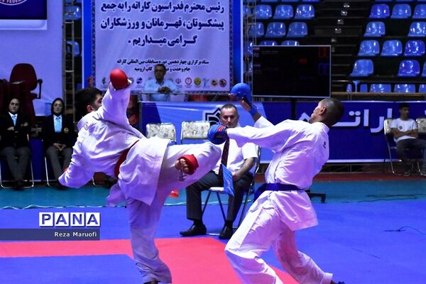 اختتامیه چهاردهمین دوره مسابقات بین المللی جایزه بزرگ کاراته در ارومیه