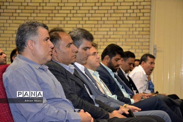 معارفه نخستین معاون عمرانی فرمانداری مهر و شهردار گله دار