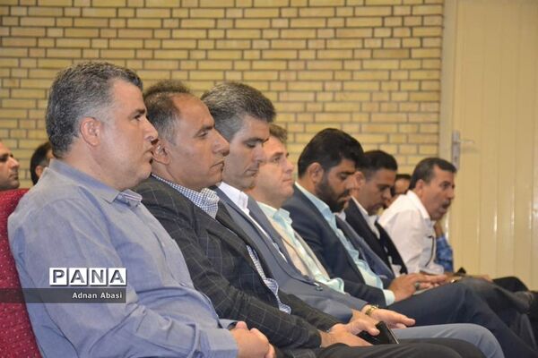 معارفه نخستین معاون عمرانی فرمانداری مهر و شهردار گله دار