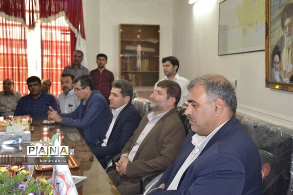 معارفه نخستین معاون عمرانی فرمانداری مهر و شهردار گله دار