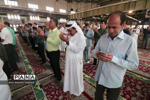 نماز عید سعید قربان در کیش