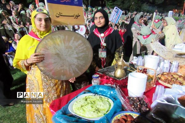 سومین روز حضور پیشتازان دختر خوزستان در اردوی ملی تهران