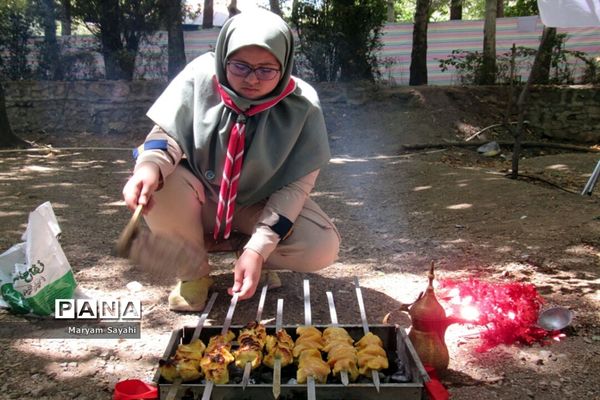 سومین روز حضور پیشتازان دختر خوزستان در اردوی ملی تهران