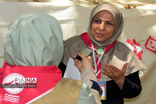 سومین روز حضور پیشتازان دختر خوزستان در اردوی ملی تهران