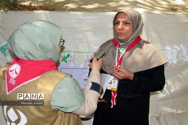 سومین روز حضور پیشتازان دختر خوزستان در اردوی ملی تهران