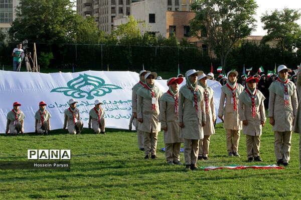 اختتامیه هشتمین اردوی ملی پیشتازان دختر