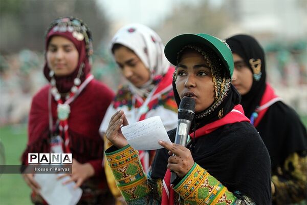 اختتامیه هشتمین اردوی ملی پیشتازان دختر
