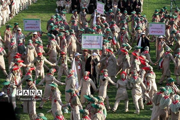 اختتامیه هشتمین اردوی ملی پیشتازان دختر