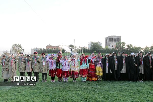 اختتامیه هشتمین اردوی ملی پیشتازان دختر